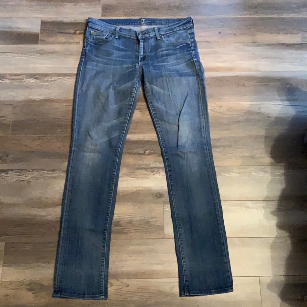 7 for All Mankind Straight Leg Jeans
